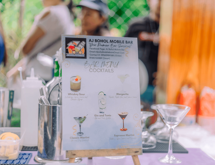 AJ Bohol Mobile Bar