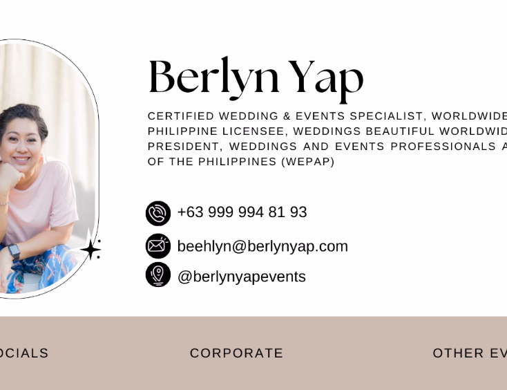 Berlyn Yap Events